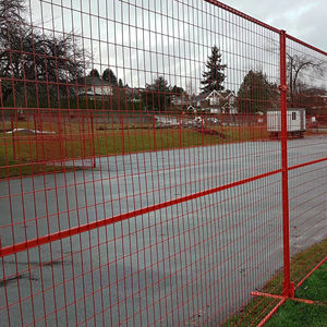 Panneaux de sécurité provisoires en acier galvanisés plongés chauds de séparation de barrière facilement assemblés modernes pour la construction - Product Image 3