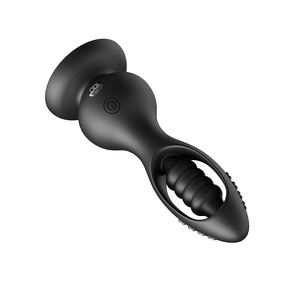 Delove Fernbedienung LED-Anzeige Vibrierender Analplug G-Punkt Vibrator Prostata-Massagegerät Analsex-Spielzeug für Männer und Frauen - Product Image 6