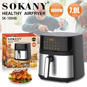 Appareils ménagers de qualité supérieure 1800W 8.5L friteuses à air électriques manuelles sans huile antiadhésives de grande capacité pour un usage domestique - Product Image 4