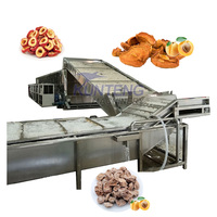Mesin cuci dan pengering sayur kering komersial prune raisin plum betel nut aprikot cuci pitting dan pengering lini produksi