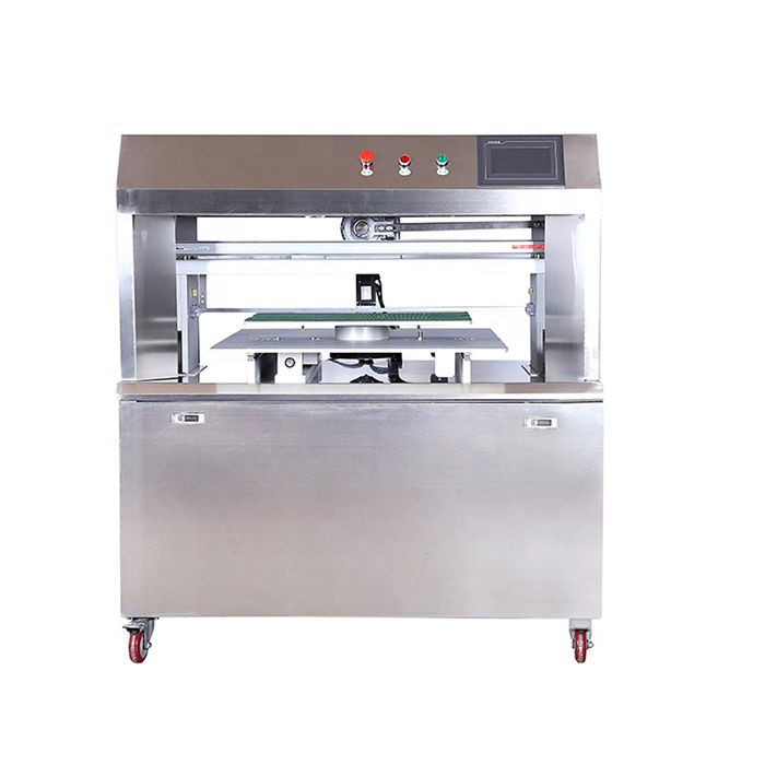 Automatic cake slicer machine round cream cake cutting machine
