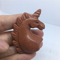 Statues d'unicornes en jade 100% naturel, sculptées à la main, pour la maison, usage domestique, feng shui.
