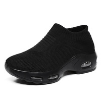 Chaussures de sport pour femmes, baskets décontractées pour l'extérieur, la course à pied, la salle de sport, chaussures de tennis d'automne avec amorti pour femmes