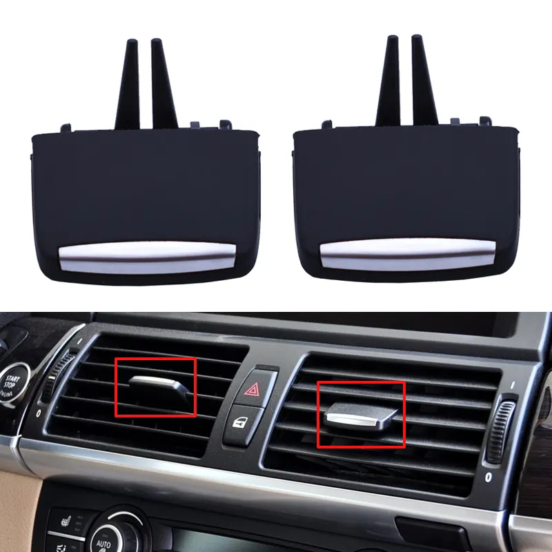 Car Interior Accessories Front Center A/C Air Conditioning Vent Outlet Tab Clip Repair Kit for BMW X5 E70 X6 64226958654