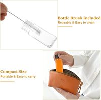 Bouteille Carrée en Plastique PET de 60ml (2 Oz) pour Jus avec Couvercles Inviolables à Prix Abordable