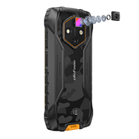 Téléphone robuste Ulefone Rugking 4 Pro avec caméra macro sous-marine, 120Hz, 18W, 10200mAh, 256GB, 128GB, IP68/IP69K, Android, NFC