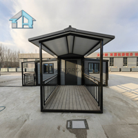 Prix Compétitif Villa Préfabriquée 20 pieds 2 3 4 Chambres Salle de Bain Équipée Maison Conteneur Extensible Maisons Modulaires Design Moderne