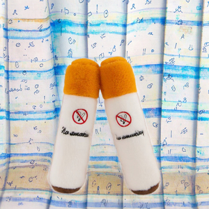 Dễ thương Đồ chơi sang trọng mô hình thuốc lá mông vui bỏ hút thuốc ngủ búp bê ấm Comforter thêu kỹ thuật để giảm căng thẳng cho - Product Image 3