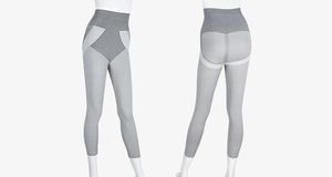 Woman Functional Tourmaline <span class=keywords><strong>Far</strong></span> <span class=keywords><strong>Infrared</strong></span> Seamless Body Shaper Bamboo Slimming Yoga Pants - Product Image 3