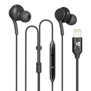 Écouteurs intra-auriculaires filaires SOMIC TONE I10, écouteurs musicaux, <span class=keywords><strong>casque</strong></span> de jeu avec contrôle du volume et <span class=keywords><strong>micro</strong></span> pour <span class=keywords><strong>iPhone</strong></span> 11/12/13/14 - Product Image 6