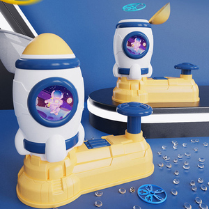 Lanciatore di dischi volanti di vendita caldo per bambini, vola fino a 40 piedi giochi e attività nel cortile per bambini e famiglie - Product Image 1