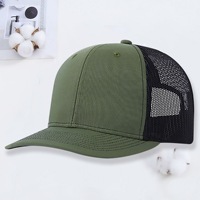 Gorra Trucker de Malla Transpirable de 6 Paneles Personalizada Directa de Fábrica al por Mayor, Gorra de Béisbol Ajustable con Cierre a Presión, Moda para Exteriores y Playa