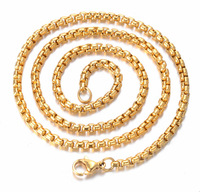 Pendentif Dragon en Acier Inoxydable 316L Or avec Cristaux CZ Pavés, Collier Chaîne Boîte Mythique Chinoise, Bijoux Homme Femme Personnalisé OEM