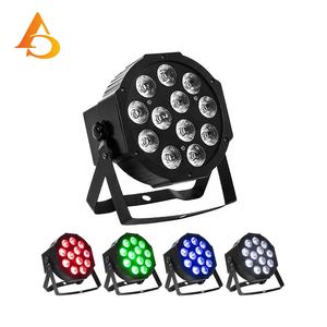 ไฟพาร์ RGBW DMX LED PAR <span class=keywords><strong>ZOOM</strong></span> 12ชิ้น12W ไฟพาร์สำหรับเวที - Product Image 1