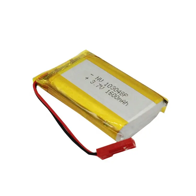 Fuente de fábrica 103048 Li Ion polímero 1600mAh 3,7 V batería de litio para máquina de historia localizador Digital juguete Gps