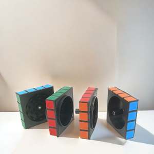 Nuevo Producto 2024, Molinillos de Hierbas en Forma de Cubo al por Mayor, Molinillo de Hierbas Grande de Plástico de 60 mm con Logotipo Personalizado - Product Image 6