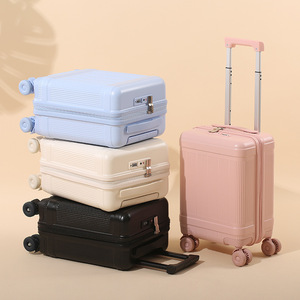Valise d'Avion 16 Pouces, Bagage de Voyage Compact 18 Pouces avec Roues Pivotantes, Bagage à Main pour Femme avec Serrure à Combinaison, Léger - Product Image 1
