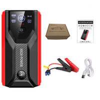 PONFLY Fonctions multiples Portable Universel 12v Auto Booster Jumper Cable 800A Chargeur de batterie de voiture Pack Jump Starter Power Bank