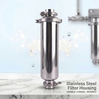 Matériel de traitement de l'eau, filtration haute efficacité, boîtier de filtre à sac simple/double/multiple