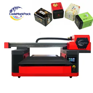 China 6090 A1 2/3/4 i1600 heads 2400dpi high precision wide format glass acrylic ceramic metal UV dtf flatbed printer