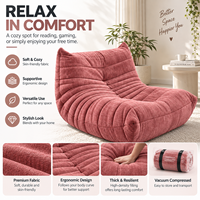 Chaise Atrium, Loft, Bureau, Chambre à coucher, en Cuir Cannelé, Robuste, Résiliente, Rembourrage Dense, Longue Durée, Stable, Sûre, Élégante, Polyvalente