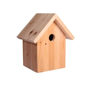 New Unfinished Chinese Cheap Wholesale Wooden Pigeons Bird House For Sale