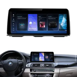 KANOR 12.3 inç 1920*720 IPS ekran android 12.0 8 çekirdek araba gps navigasyon multimedya oynatıcı bmw f10 f11 ekran