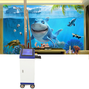 Impresora Vertical 3D para Pared, Impresora de Inyección de Tinta Directa a la Pared con Cabezal de Impresión Tx800, Tinta UV CMYKW, para Impresión en Paredes, Vidrio y Madera - Product Image 1