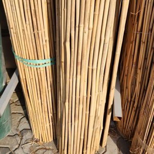 Marco tratado a presión Valla de granja de bambú Fácil montaje con patrón de palo natural Producto de materia prima ecológico - Product Image 4