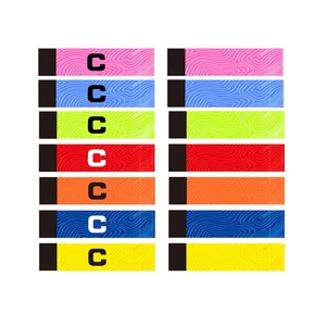 Brazalete de Capitán de Fútbol para Adolescentes, Equipo de Entrenamiento de Fútbol, Impresión por Transferencia de Calor, Transpirable, Alta Elasticidad, con Logotipo C - Product Image 1