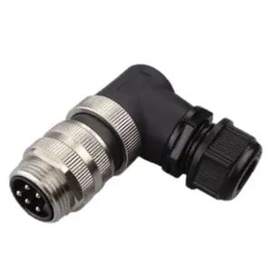 IP67 IP68 Waterproof Aviation Automation Sensor Connector M5 M8 M16 M23 7/8 M12 Circular Connector Cable