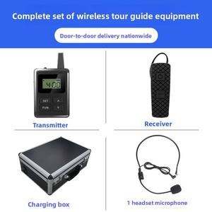 Sistema de Guía Turística Eagle Rice E8, Auriculares Inalámbricos para Grupos, Recepción en Zonas Turísticas, 860-870MHz, Alcance de 0-1.5km - Product Image 4