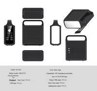 Station d'alimentation solaire portable nouvelle génération 80000mAh/100000mAh avec lampe de camping et lampe torche – Produit tendance 2026 OEM/Vente en gros