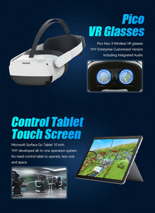 Plataforma de Realidad Virtual YHY, Simulador de Juego <span class=keywords><strong>Ultimate</strong></span> Crossing, Máquina de Realidad Virtual con Silla, Simulador de Tiro VR - Product Image 6