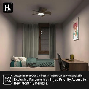 Ventilateur de plafond design nordique moderne de 36 pouces avec lumière LED, télécommande, corps en fer, 5 pales, 220V DC, dimmable - Product Image 6