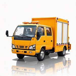 Camion de drainage d'urgence personnalisé Suzu 4X2 1500m³/H avec grue pour drainage d'urgence - Product Image 1