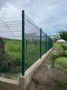 Bán Buôn 3D Hình Vòng Cung Úc Dây Lưới Hàng Rào Phổ Biến Ngoài Trời Road Guardrails Hàng Rào Tấm Hàn Dây Lưới Cho Sử Dụng Ngoài Trời - Product Image 4