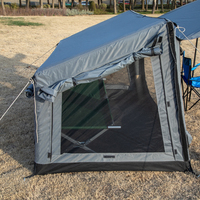 Tente de camping gonflable de luxe en tissu Oxford de haute qualité, facile à installer pour la pêche