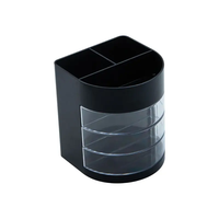 Porte-stylos de bureau Kejea avec plusieurs compartiments de rangement et tiroirs transparents pour le bureau, la salle de classe, la maison, l'utilisation quotidienne