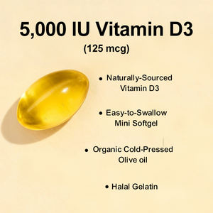 대량 비건 건강 근육 기능 면역 지원 비타민 <span class=keywords><strong>D3</strong></span> 5000iu K2 소프트젤 캡슐 식품 등급 - Product Image 3