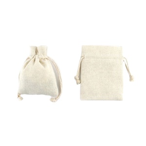 Multi Size Custom Cotton Drawstring <b>Bag</b> Gift Pouch Jewelry Packaging <b>Wedding</b> Party Cosmetic Storage <b>Bags</b> - Product Image 1