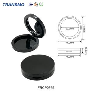 Estuche Compacto de Maquillaje Personalizado al por Mayor, Estuche Redondo de Plástico Vacío para Polvos, Colorete, Paleta, Bálsamo, Caja de Marca Privada - Product Image 2