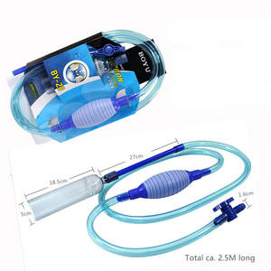 Grote aquariumstofzuiger voor zand en grind, instant sifon, reinigingsset voor aquariums - Product Image 4