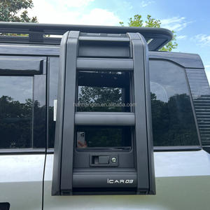 Chery ICAR 03 J6 2025 багажник на крышу автомобиля с боковой лестницей и боковым ящиком для хранения на платформе - Product Image 3