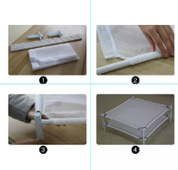 Filets de séchage carrés à empiler, nouveauté, filets de séchage pliables pour gazon, pull