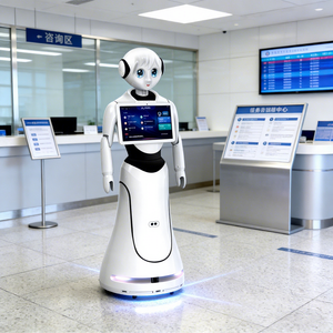 Robot de Recepción Alice con IA, Sistema de Reconocimiento Visual y de Voz - Product Image 1