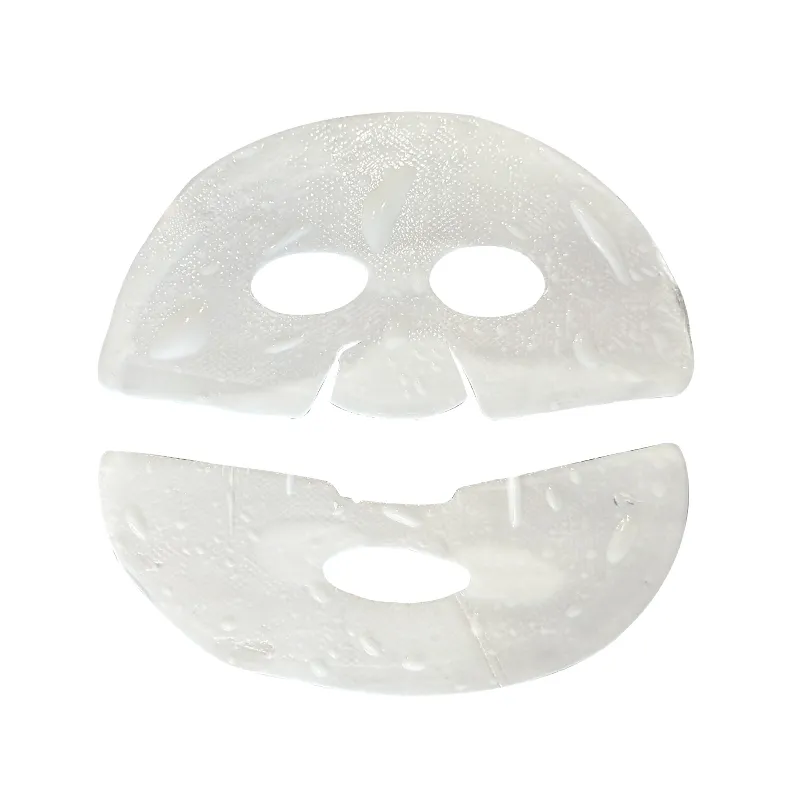 Meilleure vente Masque de soin de la peau coréen Collagène Hydrojelly Organic Transparent Face 2 pièces Sheet Mask