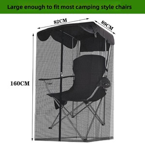 <b>Outdoor</b> Swing Mosquito <b>Net</b> for Fishing Courtyard & Garden Use-<b>Light</b>-Blocking Foldable Design Easy to Install Travel <b>Net</b> - Product Image 5