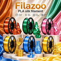 Filazoo Filament PLA Soie Haute Densité 1,75 mm 1 kg Violet Certifié CE Matériau d'Impression 3D Premium