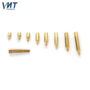 Inserts filetés en cuivre usinés sur tour CNC, pièces de précision pour applications de moules en plastique - Product Image 2